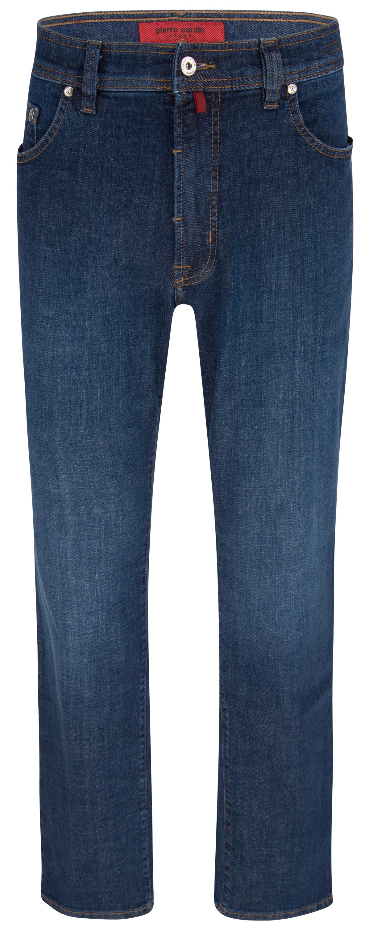 PIERRE CARDIN Dijon 5-Pocket Jeans - Midnight Sea Indigo Used - 3231 7200.01