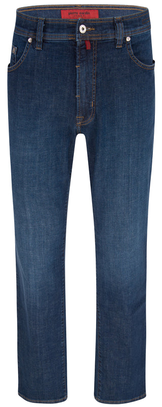 PIERRE CARDIN Dijon 5-Pocket Jeans - Midnight Sea Indigo Used - 3231 7200.01