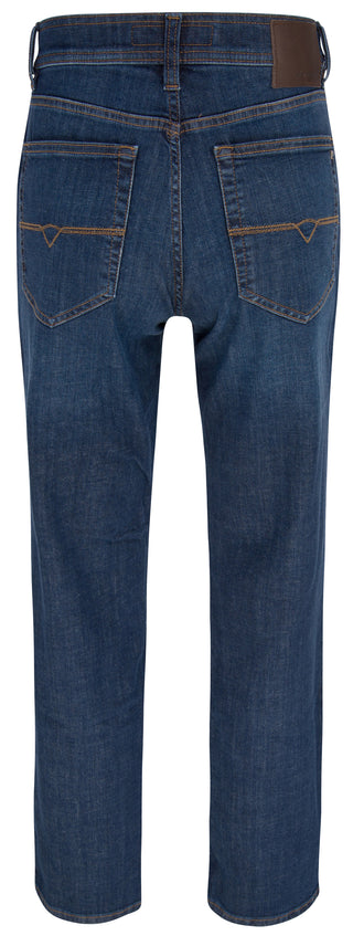 PIERRE CARDIN Dijon 5-Pocket Jeans - Midnight Sea Indigo Used - 3231 7200.01