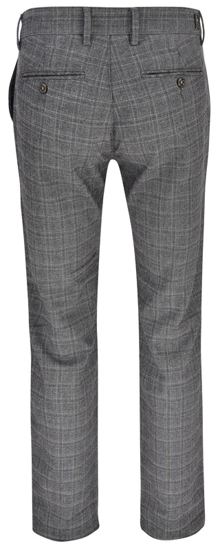 PIERRE CARDIN Lyon Chino - Stormy Houndstooth Grey - 33747 4803.85