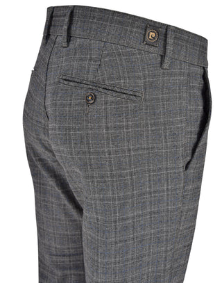 PIERRE CARDIN Lyon Chino - Stormy Houndstooth Grey - 33747 4803.85