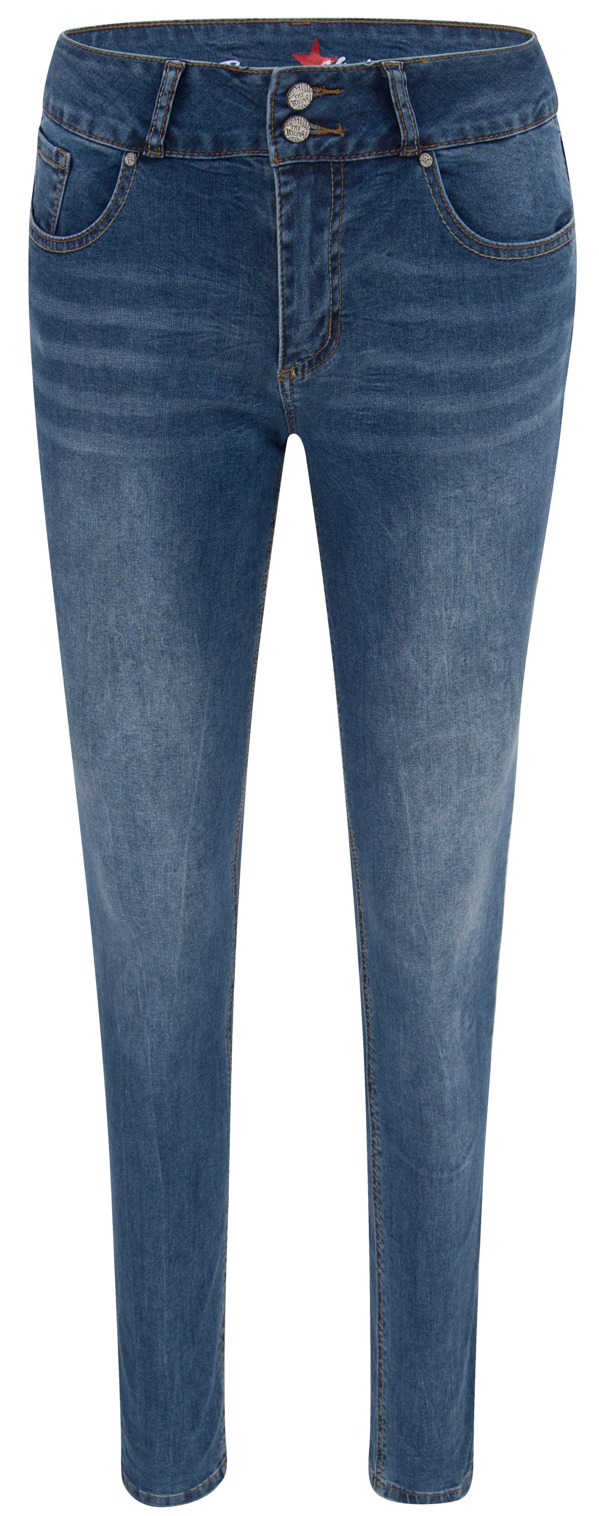 BUENA VISTA Tummyless Jeans - Ocean Breeze Wash - 888 J5664 212.2883