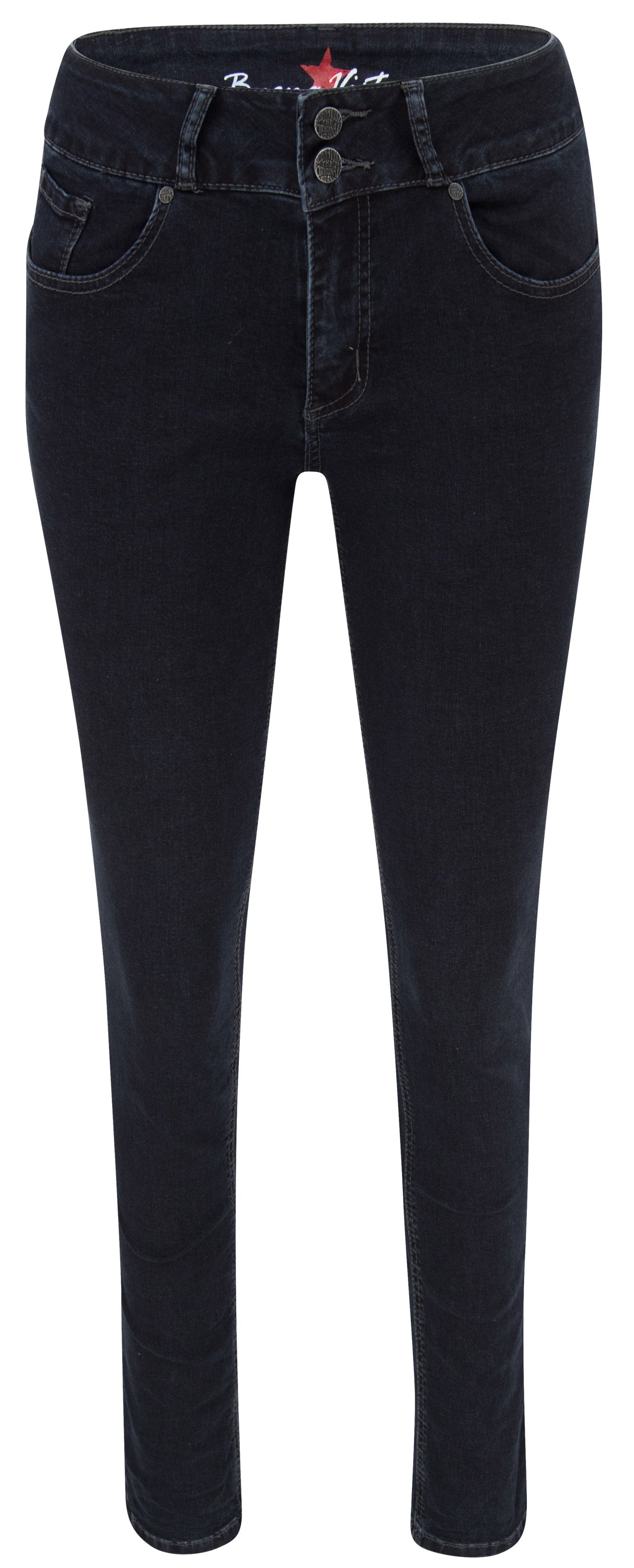 BUENA VISTA Tummyless Slim Jeans - Midnight Ink Blue - 888 J5664 212.1933