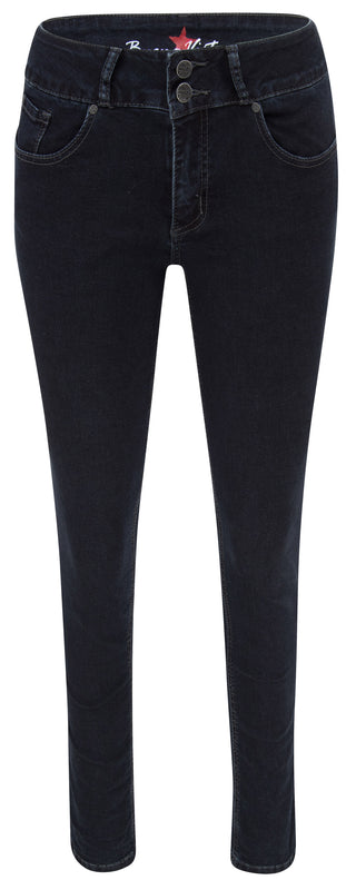 BUENA VISTA Tummyless Slim Jeans - Midnight Ink Blue - 888 J5664 212.1933