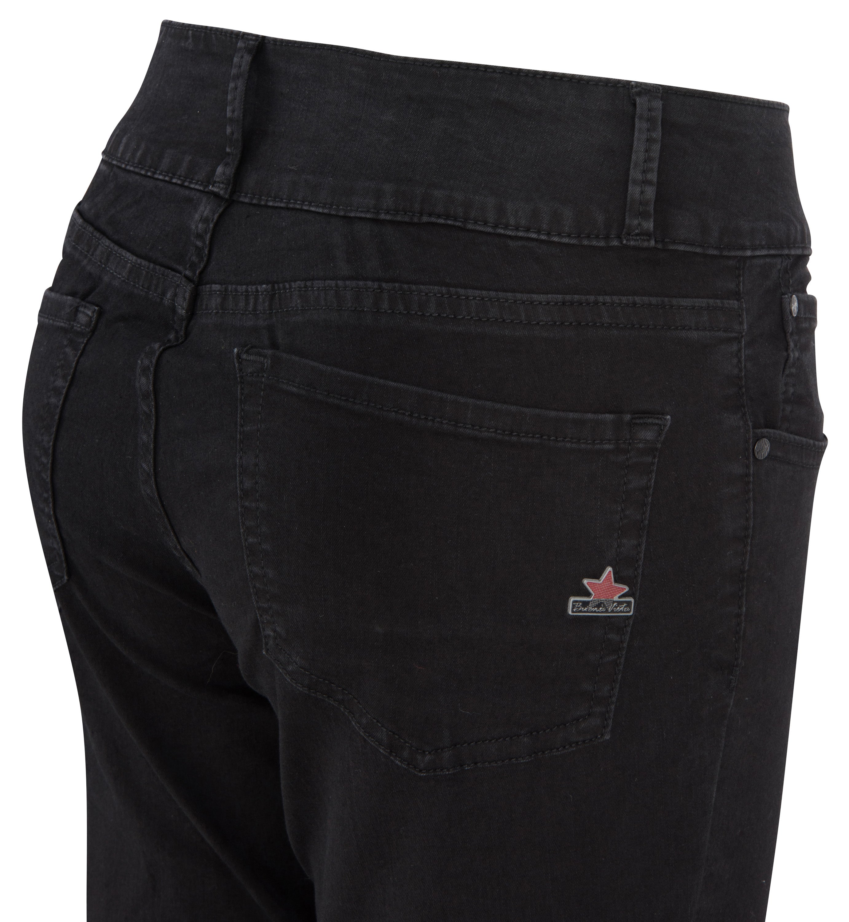 BUENA VISTA TUMMYLESS noir 888 N5664 681.014 - Sergé extensible von Buena Vista