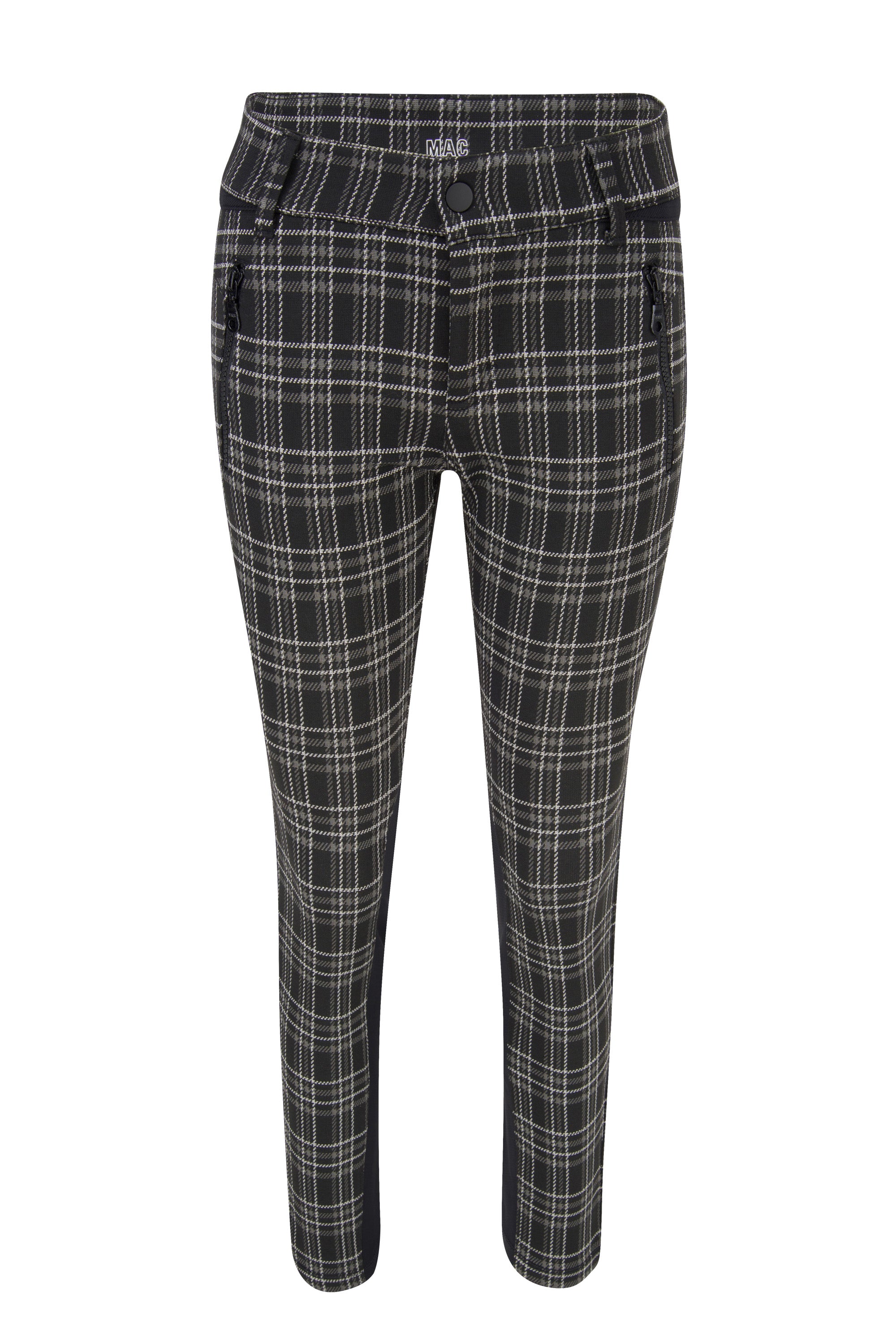 MAC Vision Pants Hose - Night Plaid Graphite - 5255-00-0172-091K