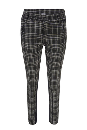 MAC Vision Pants Hose - Night Plaid Graphite - 5255-00-0172-091K