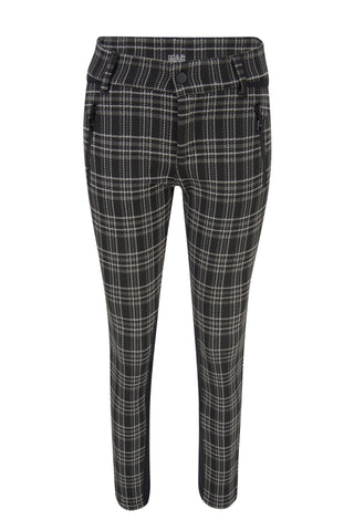 MAC Vision Pants Hose - Night Plaid Graphite - 5255-00-0172-091K