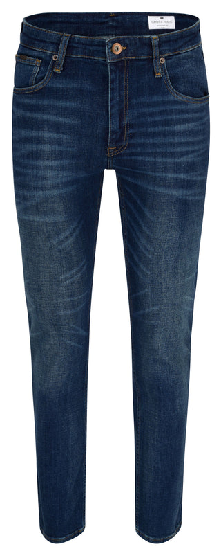 CROSS JEANS DAMIEN Jeans - Indigo Roadstone - E198-018