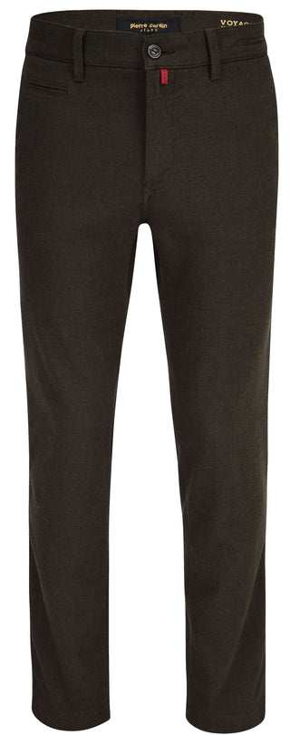 PIERRE CARDIN LYON Chino - Espresso Twill Brown - 33747 4745.75