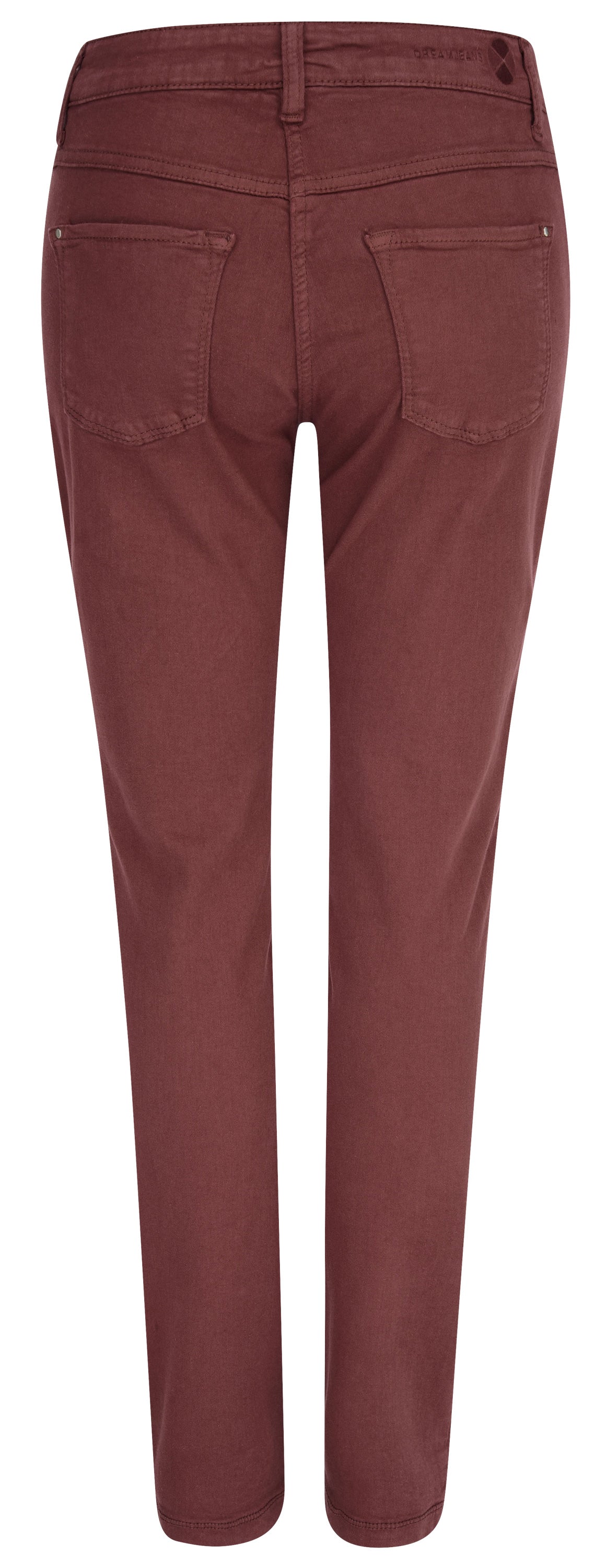 MAC Dream Skinny Jeans - Rusty Bordeaux Red - 5402-00-0355-495R