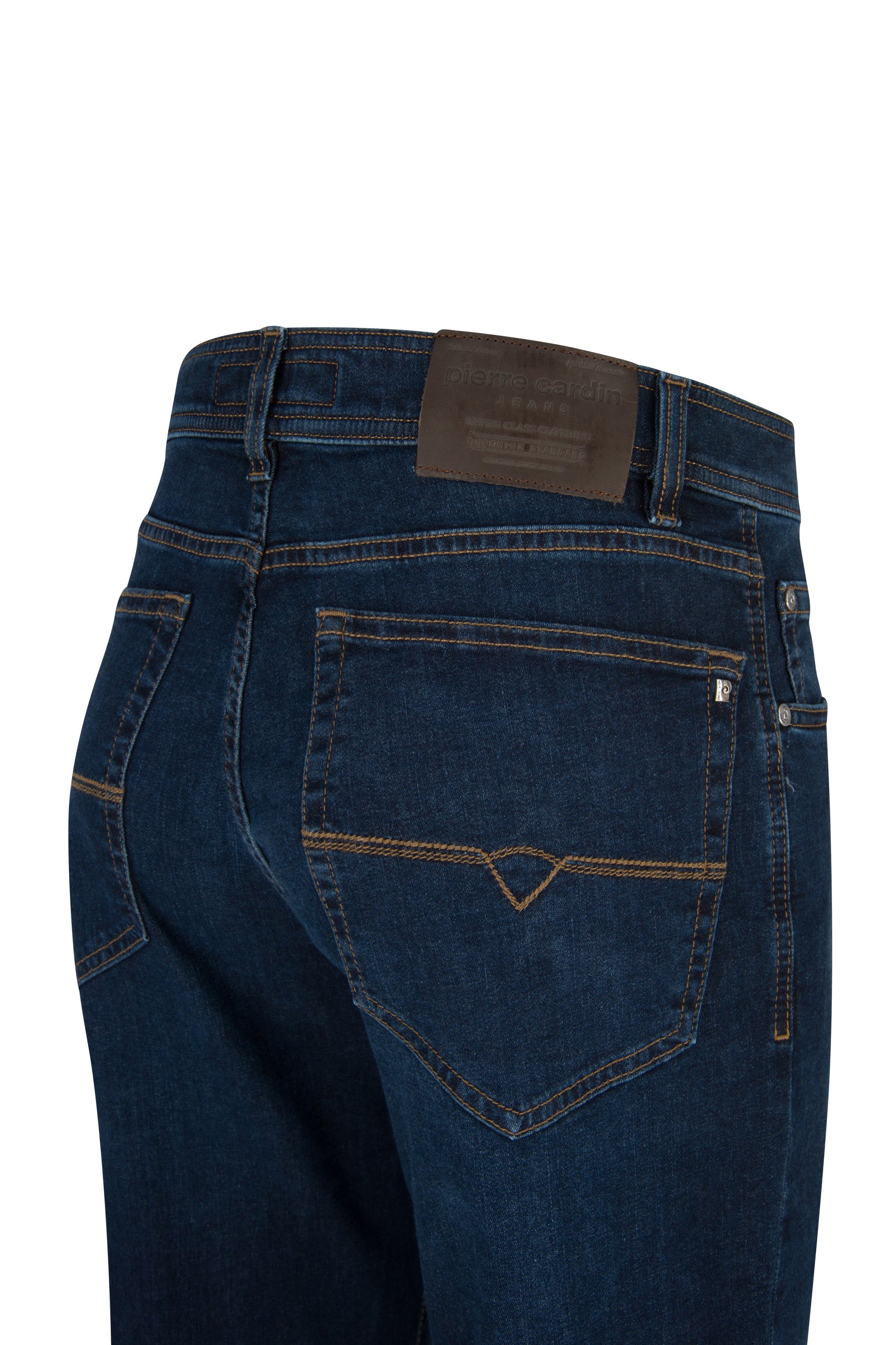 PIERRE CARDIN DIJON 5-Pocket Jeans - Indigo Harbor Blue - 3231 7301.02 von Pierre Cardin