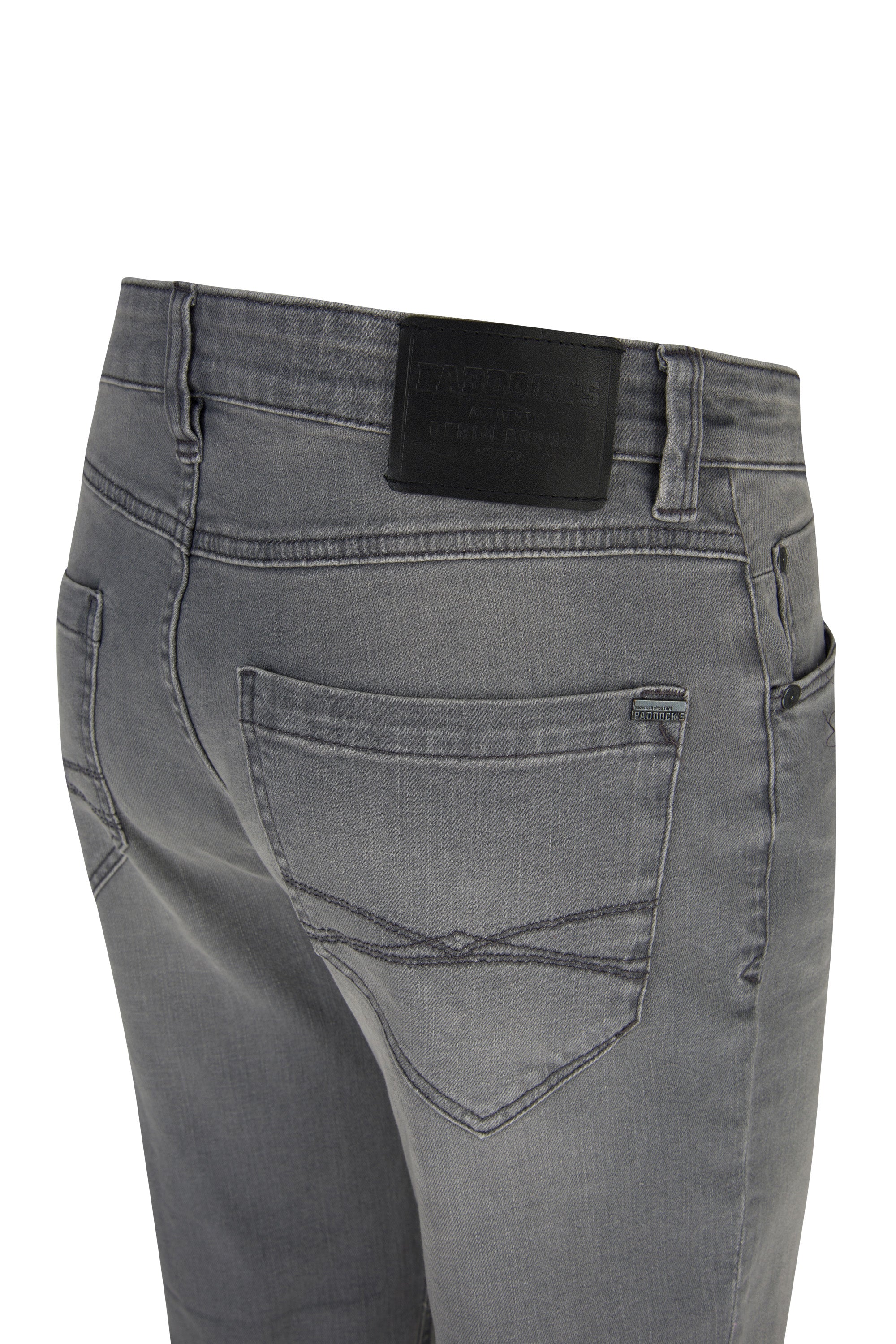 PADDOCKS BEN Five-Pocket - Steel Drift Grey - 80112 6228.1017 von Paddocks