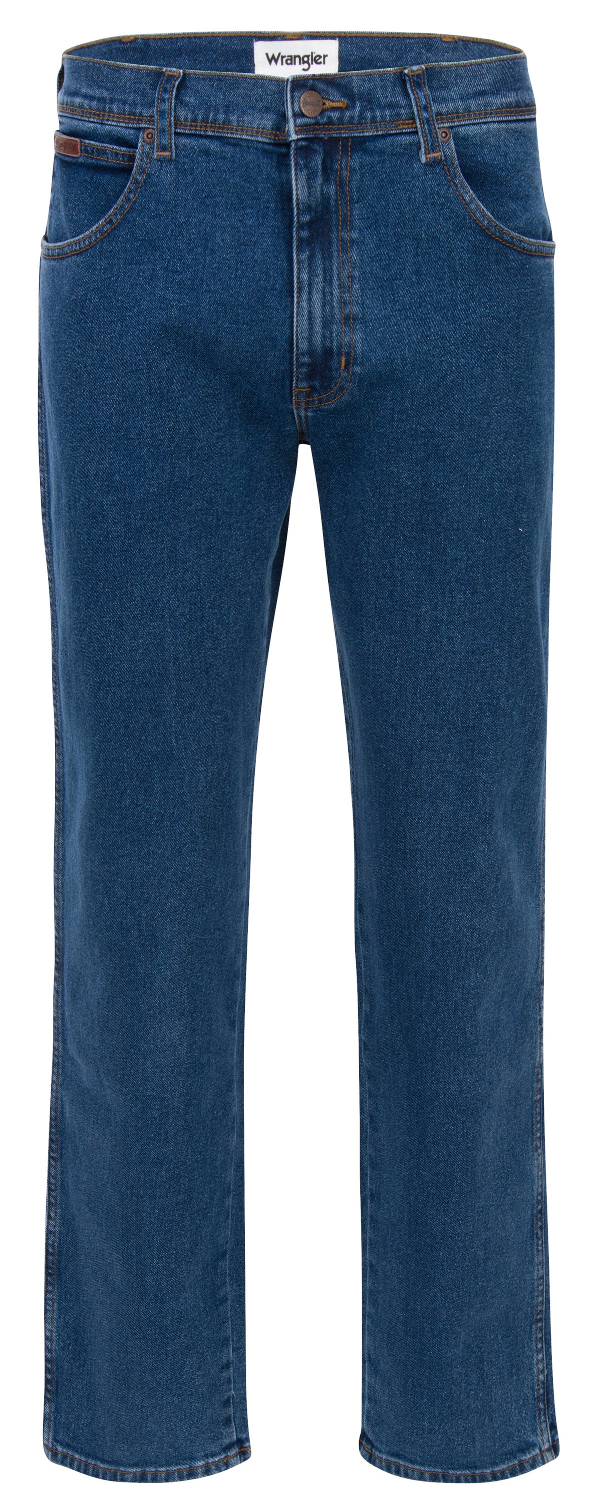 WRANGLER Texas Straight Jeans - Dusk Indigo Blue - W121KP49S