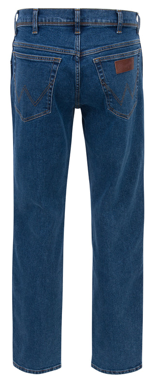 WRANGLER Texas Straight Jeans - Dusk Indigo Blue - W121KP49S