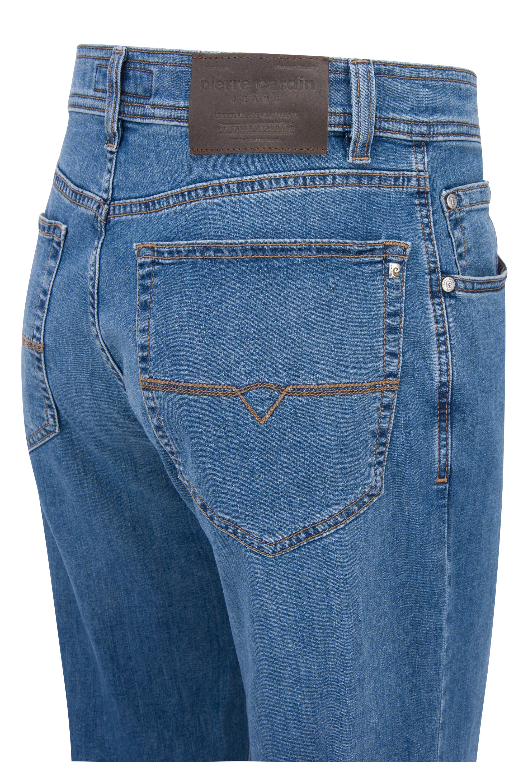 PIERRE CARDIN DIJON Jeans - Harbor Mist Blue - 3231 7301.06 von Pierre Cardin