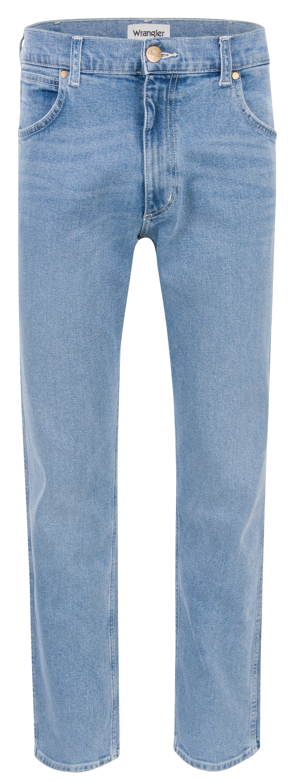WRANGLER Greensboro Five Pocket - Coastal Mist Blue - W15QKP63W