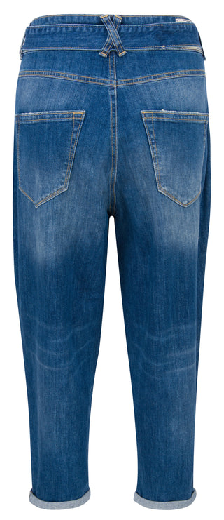 HERRLICHER Kabira Paperbag-Jeans - Faded Atlantic Blue - 5524-D9900-023