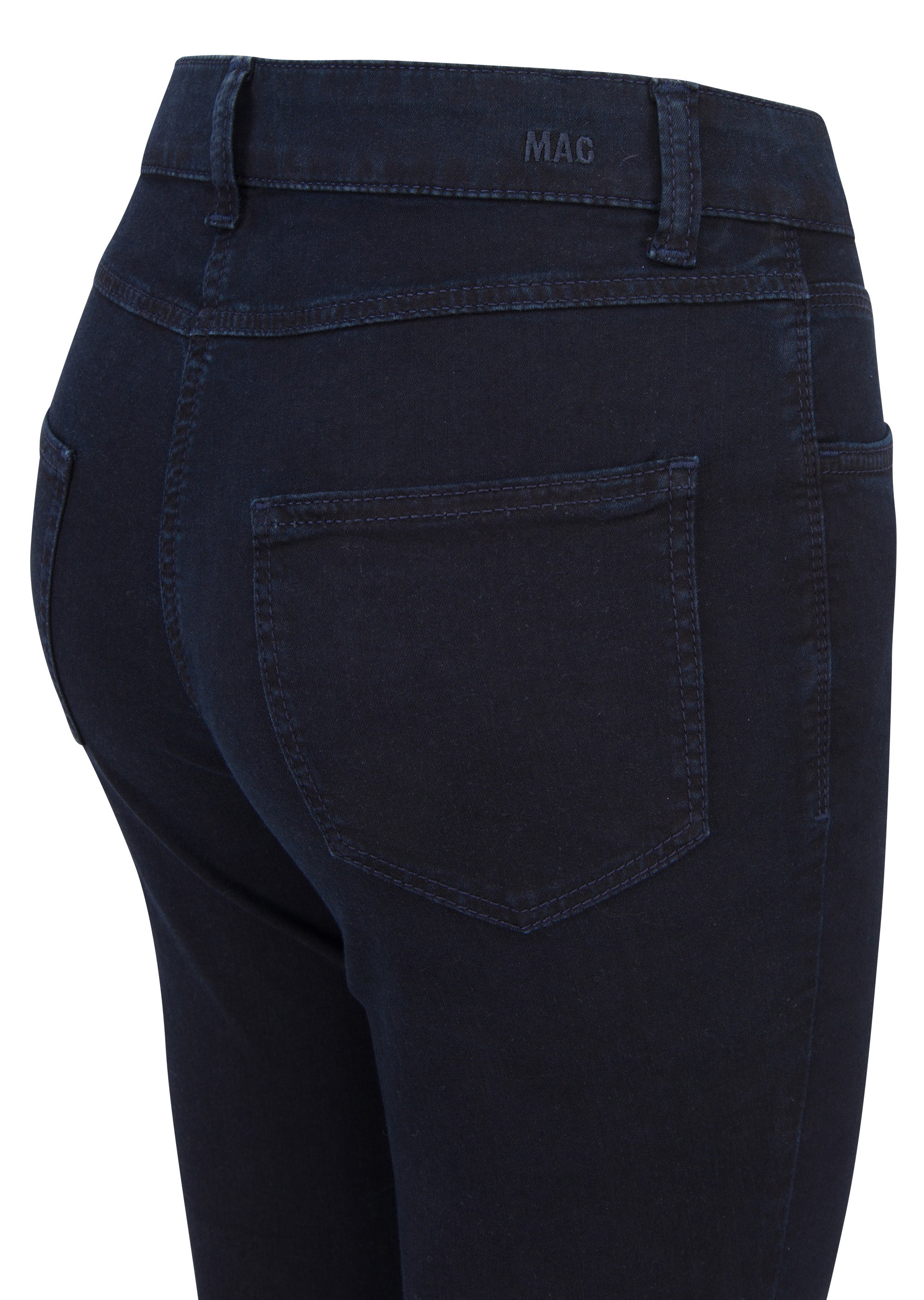 MAC MELANIE 7/8 Straight Jeans - Midnight Dusk Blue - 5045-90-0394-D801 von MAC