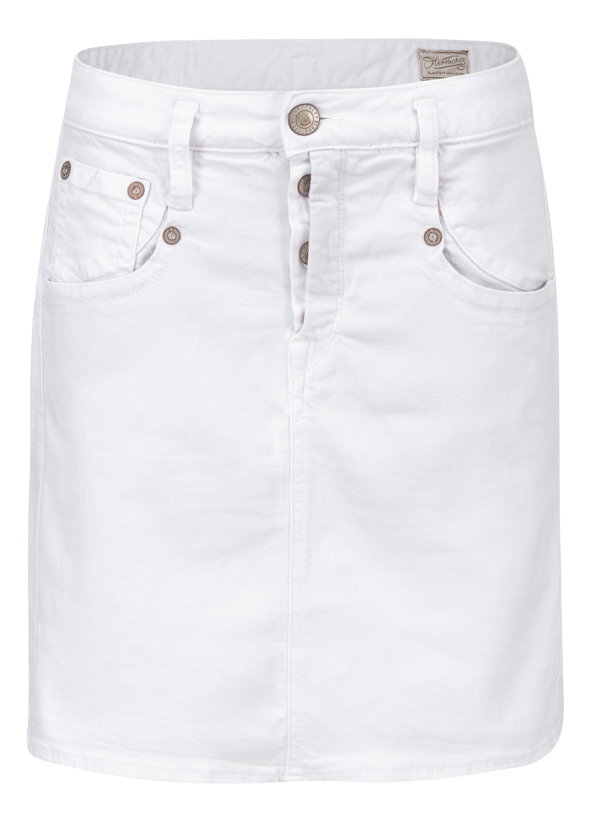 HERRLICHER SHYRA Skirt Drill Stretch - Frosted Sea White - 2236-SN560-010