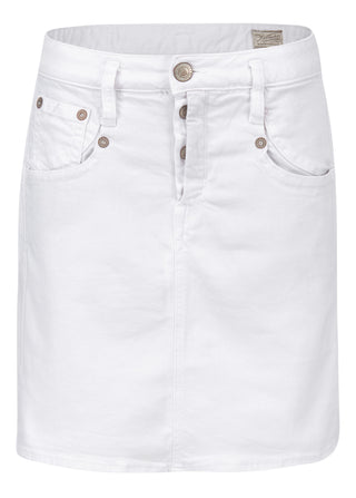HERRLICHER SHYRA Skirt Drill Stretch - Frosted Sea White - 2236-SN560-010