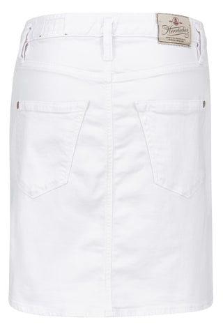 HERRLICHER SHYRA Skirt Drill Stretch - Frosted Sea White - 2236-SN560-010