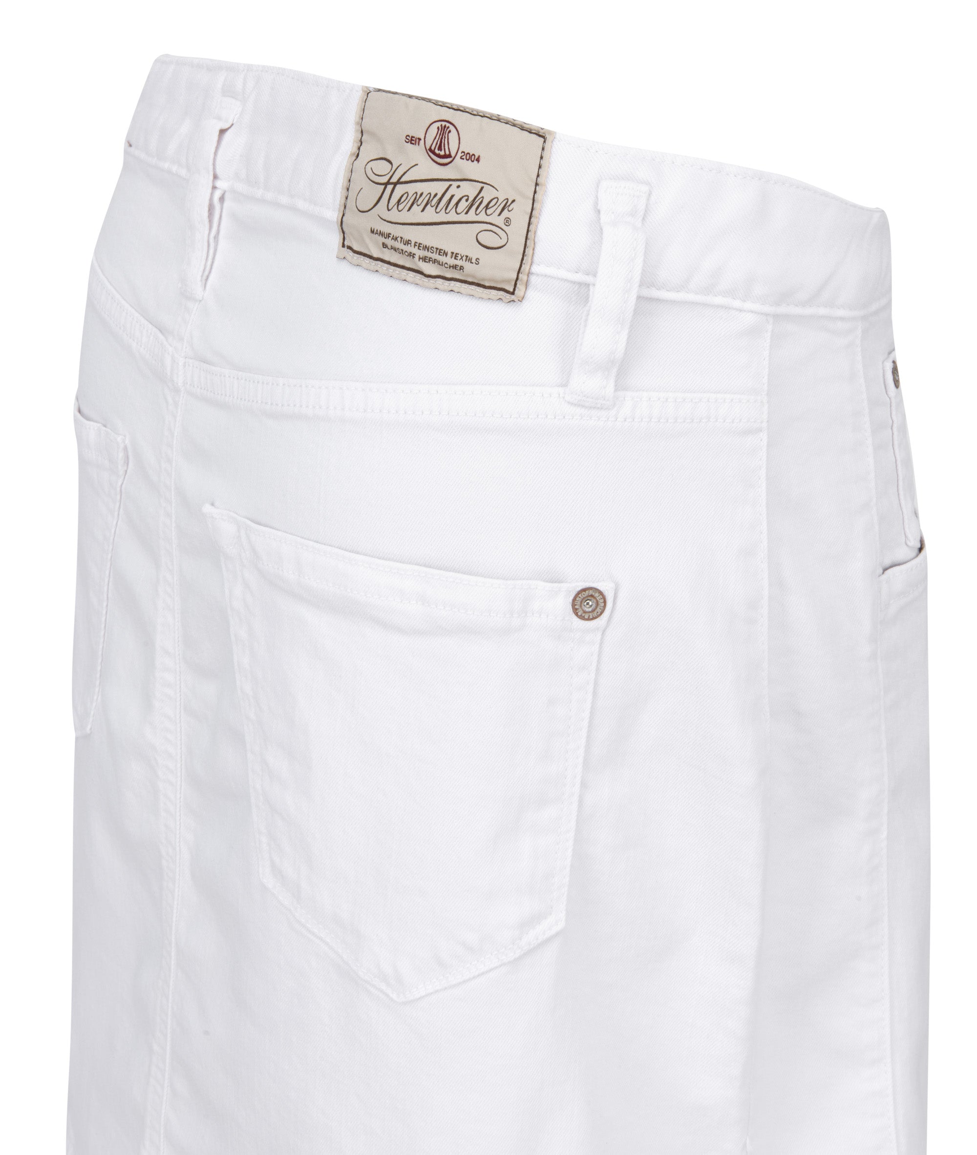 HERRLICHER SHYRA Skirt Drill Stretch - Frosted Sea White - 2236-SN560-010 von Herrlicher