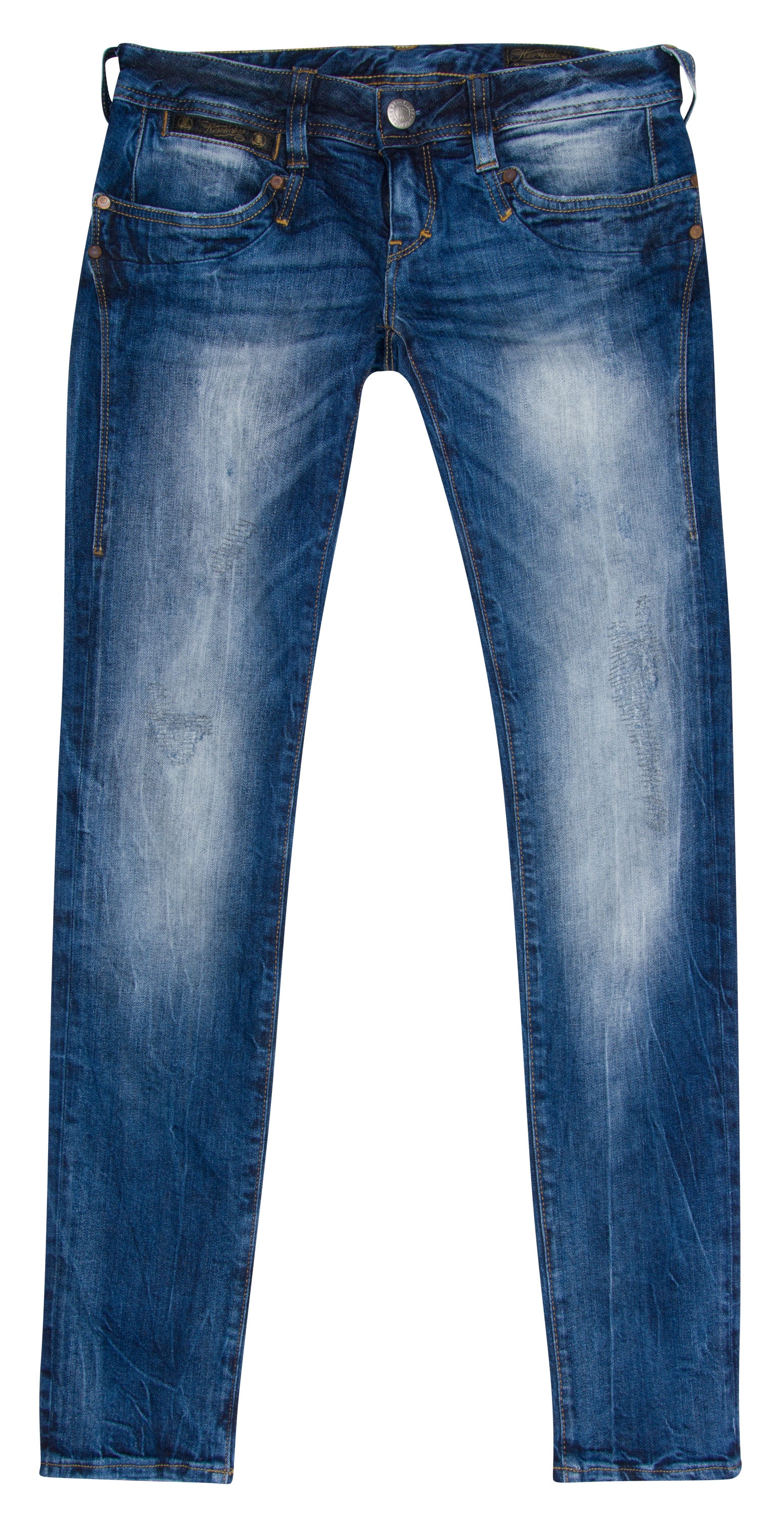 HERRLICHER PIPER Slim Denim Stretch road tested - Ocean Highway Blue - 5650-D9661-642