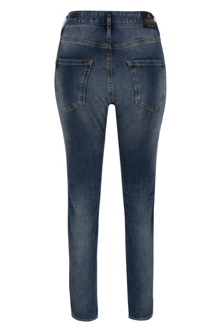 HERRLICHER Shyra Cropped Jogg Denim relaxed - Midnight Indigo Wash - 5318-D9648-771