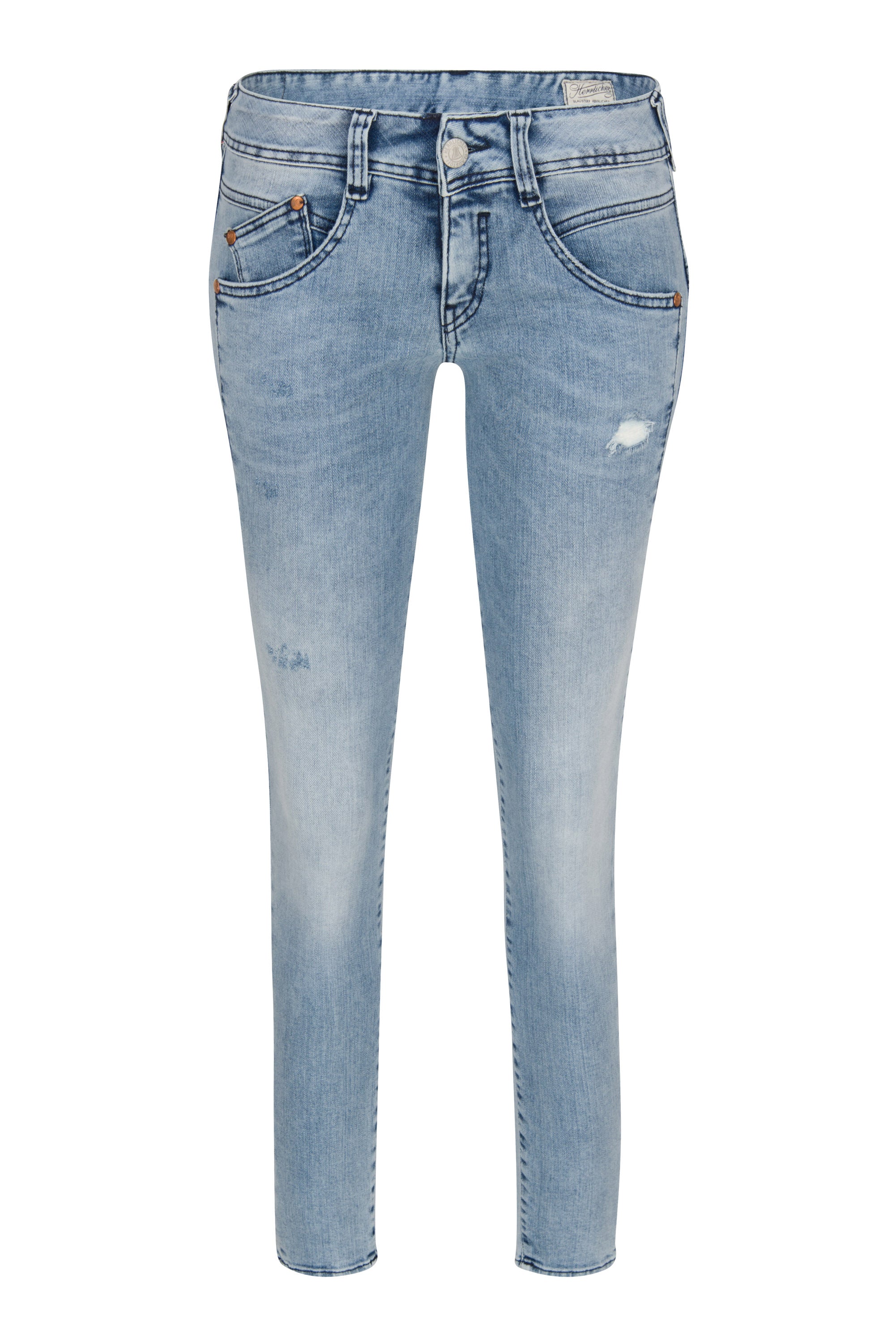 HERRLICHER GILA Slim Denim Powerstretch - Light Harbor Blue - 5606-D9666-039