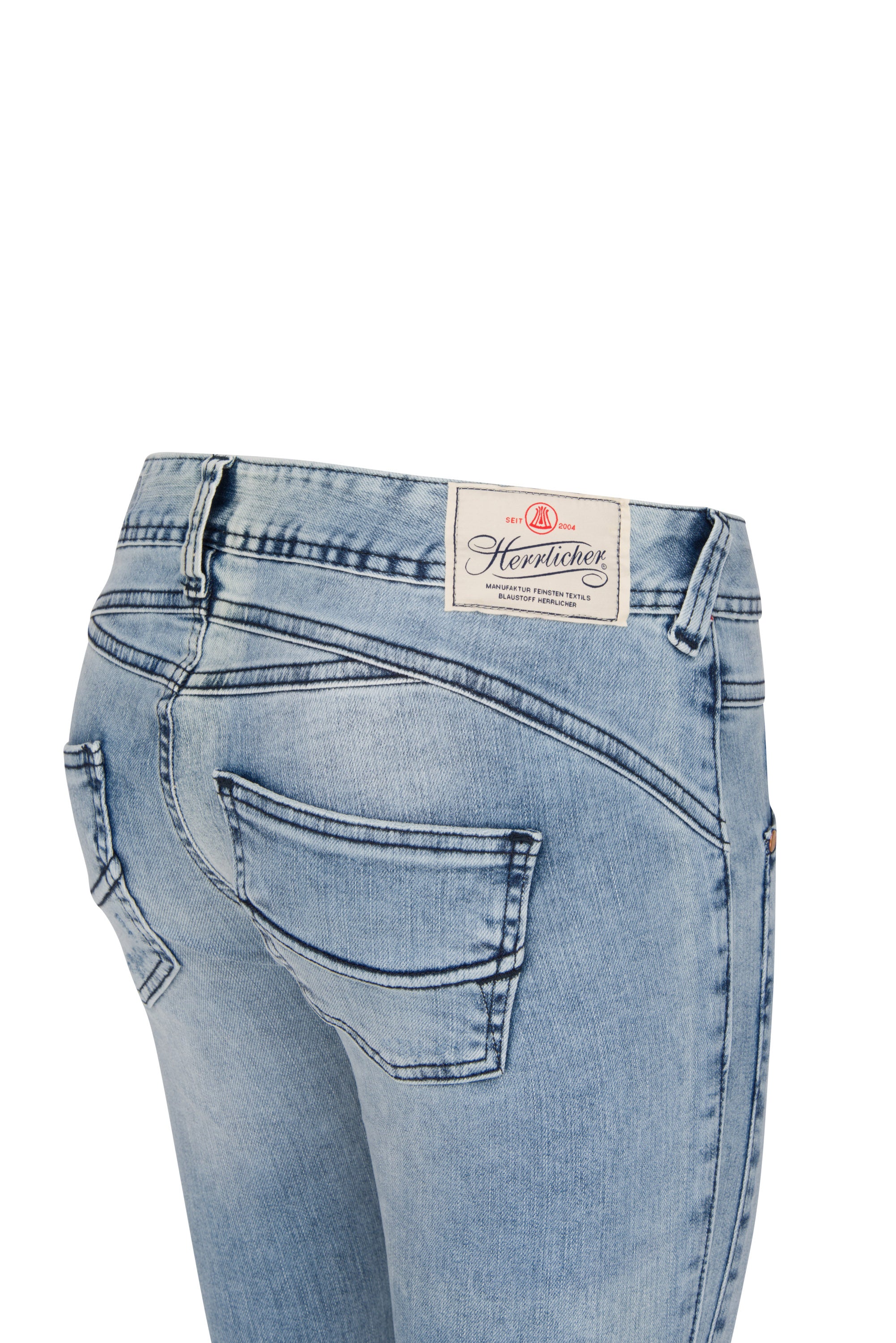 HERRLICHER GILA Slim Denim Powerstretch - Light Harbor Blue - 5606-D9666-039 von Herrlicher