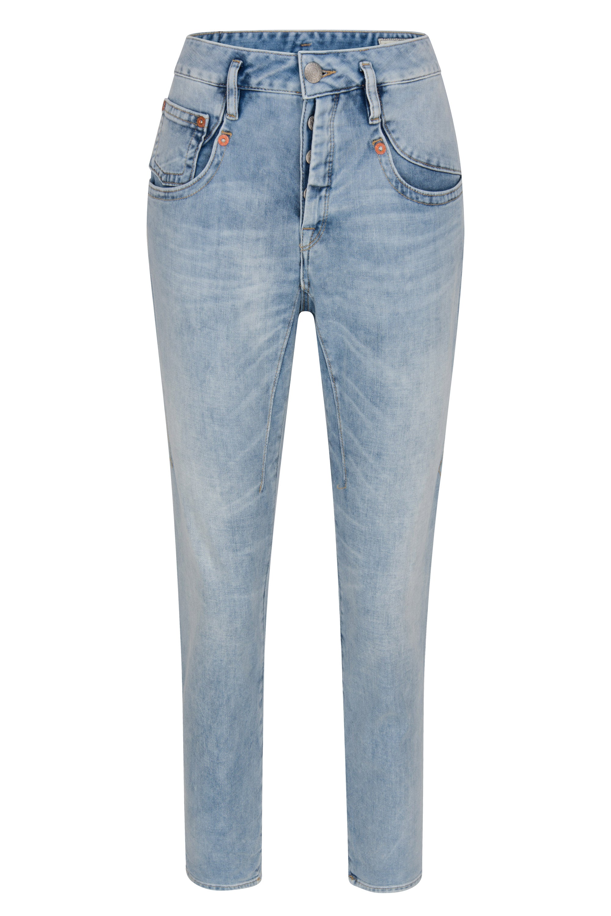 HERRLICHER Shyra Cropped Cashmere Touch Denim - Faded Harbour Mist - 5318-D9020-006