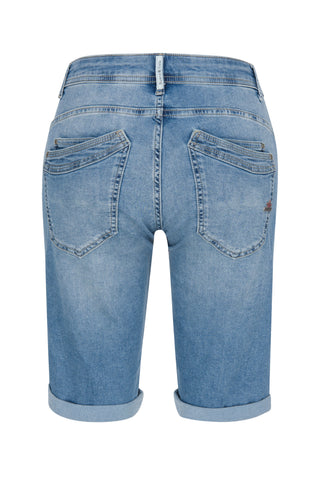 BUENA VISTA MALIBU SHORT middle blue 2106 J5025 212.3898 - Stretch denim