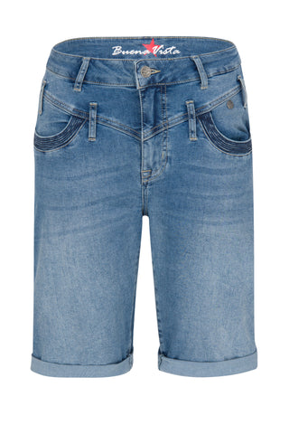 BUENA VISTA Florida Shorts - Ocean Wash Indigo - 2106 J5746 212.3898