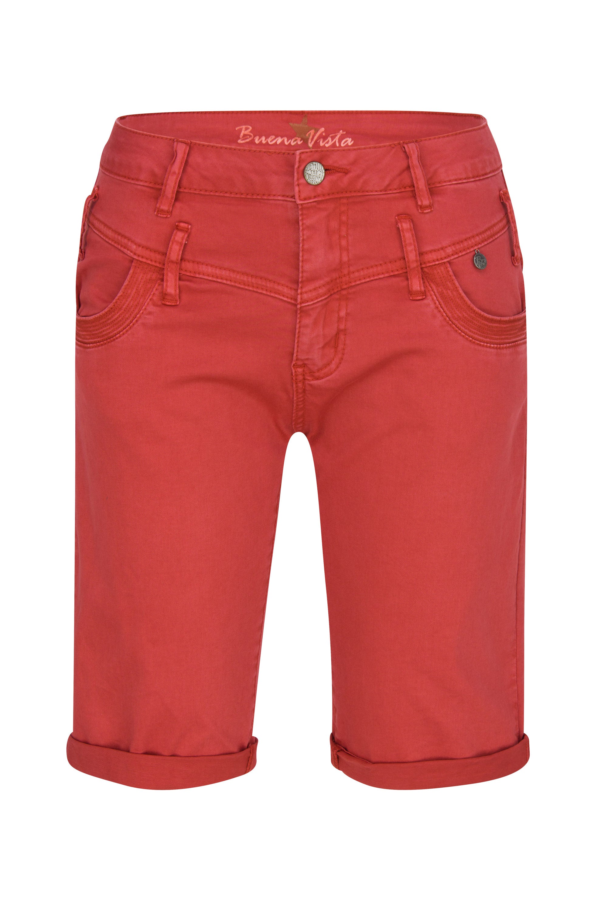 BUENA VISTA Florida Shorts - Crimson Sunset Red - 2106 J5746 502.2044