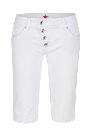 BUENA VISTA Malibu Shorts - Bright Linen White - 2106 J5025 502.032