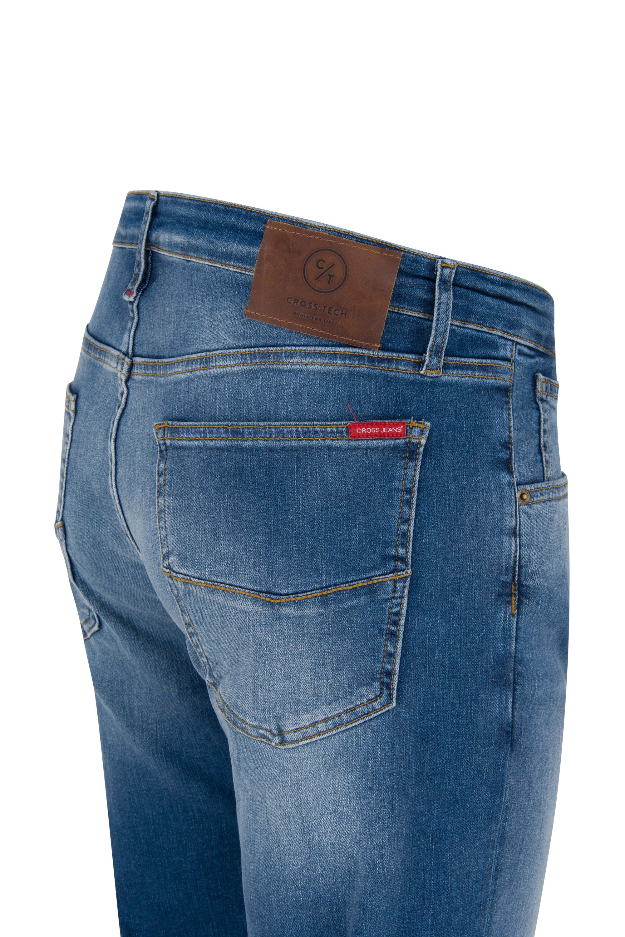 CROSS JEANS DAMIEN Jeans - Ocean Sky Blue - E198-027 von Cross Jeans