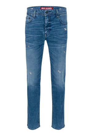MAC STAN Tapered Jeans - Faded Harbor Blue - 0701-00-1973L-H491