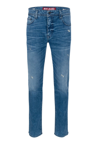 MAC STAN Tapered Jeans - Faded Harbor Blue - 0701-00-1973L-H491