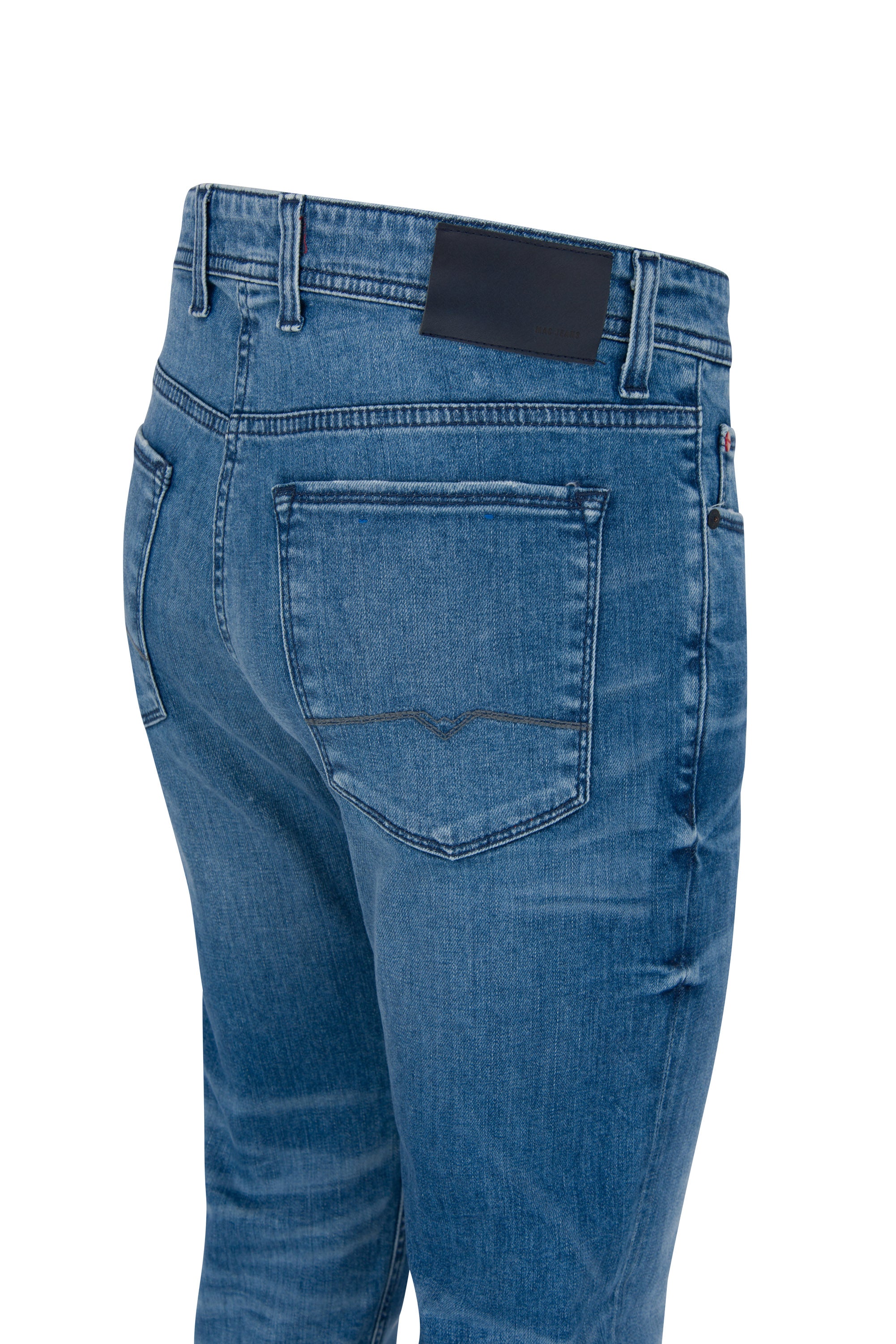MAC STAN Tapered Jeans - Faded Harbor Blue - 0701-00-1973L-H491 von MAC