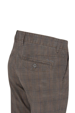 MAC LENNOX Chino - Cobblestone Fawn Check - 6365-00-0670L-278K