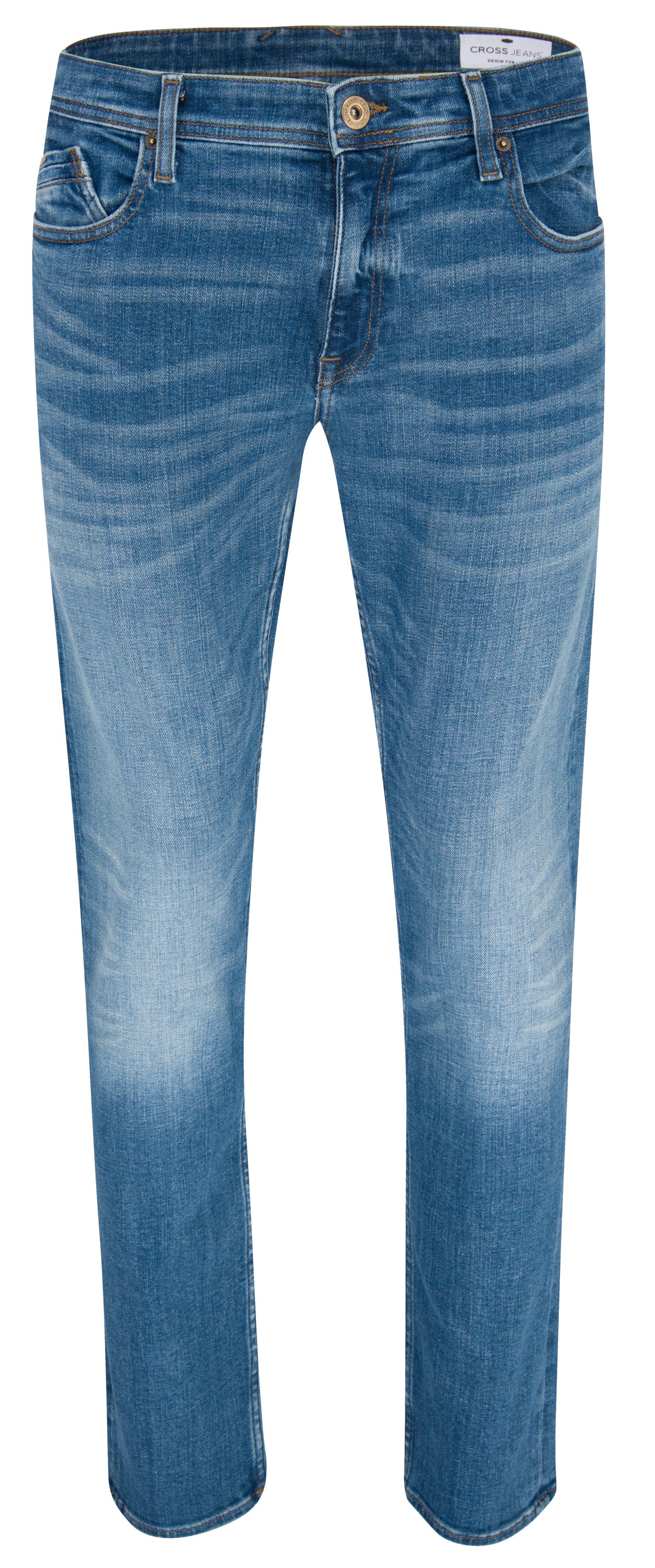 CROSS JEANS Jimi Five Pocket - Coastal Sky Blue - F163-039