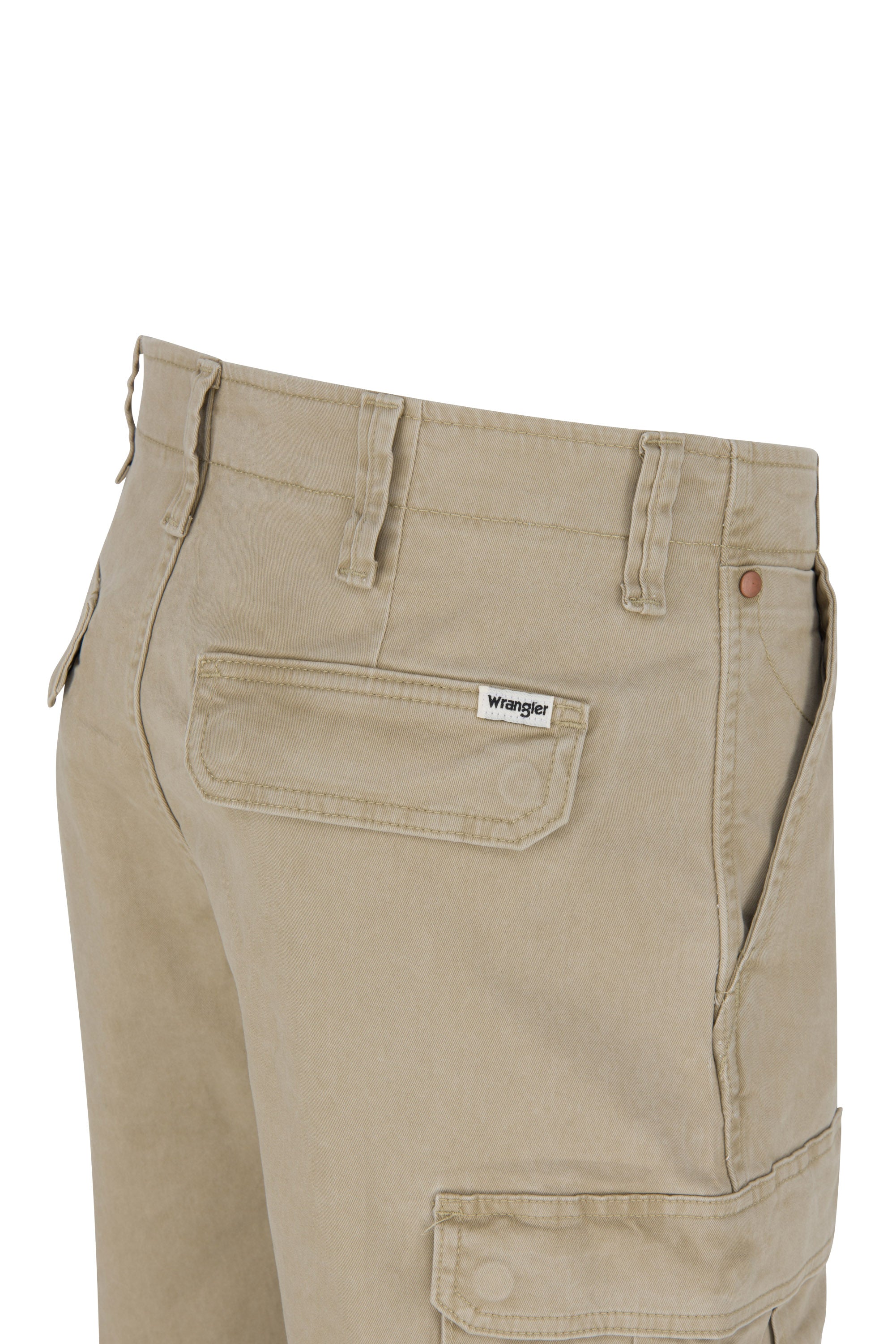 WRANGLER CASEY Cargo Shorts - Sunlit Sandstone - W1C350327 von Wrangler