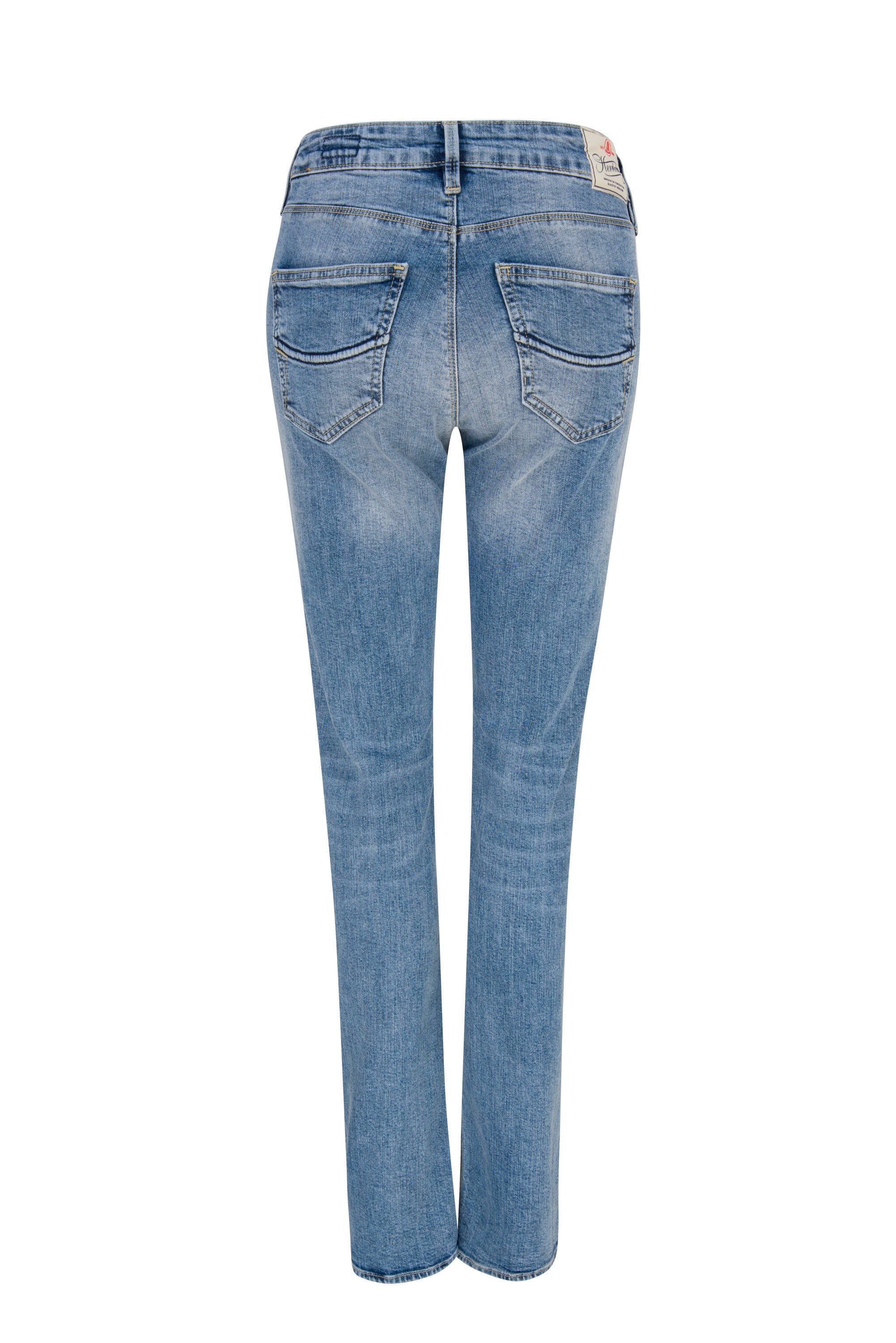 HERRLICHER SUPER G Straight Denim Stretch - Coastal Seabreeze Blue - 5794-D9661-652