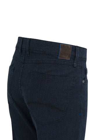 HATTRIC Hunter Five Pocket - Midnight Herringbone - 688085 6255.40