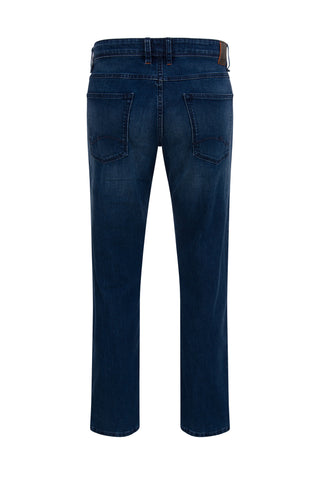 HATTRIC HARRIS Five-Pocket Jeans - Deep Denim Wash - 688745 6348.42