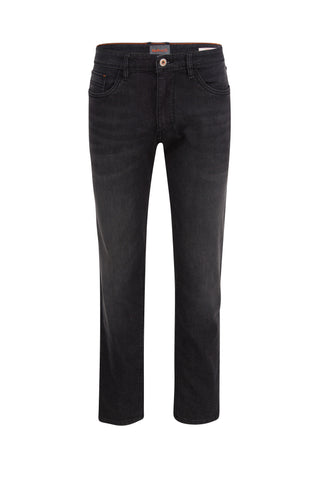 HATTRIC HARRIS Slim Fit Jeans - Charcoal Mist - 688745 6348.07