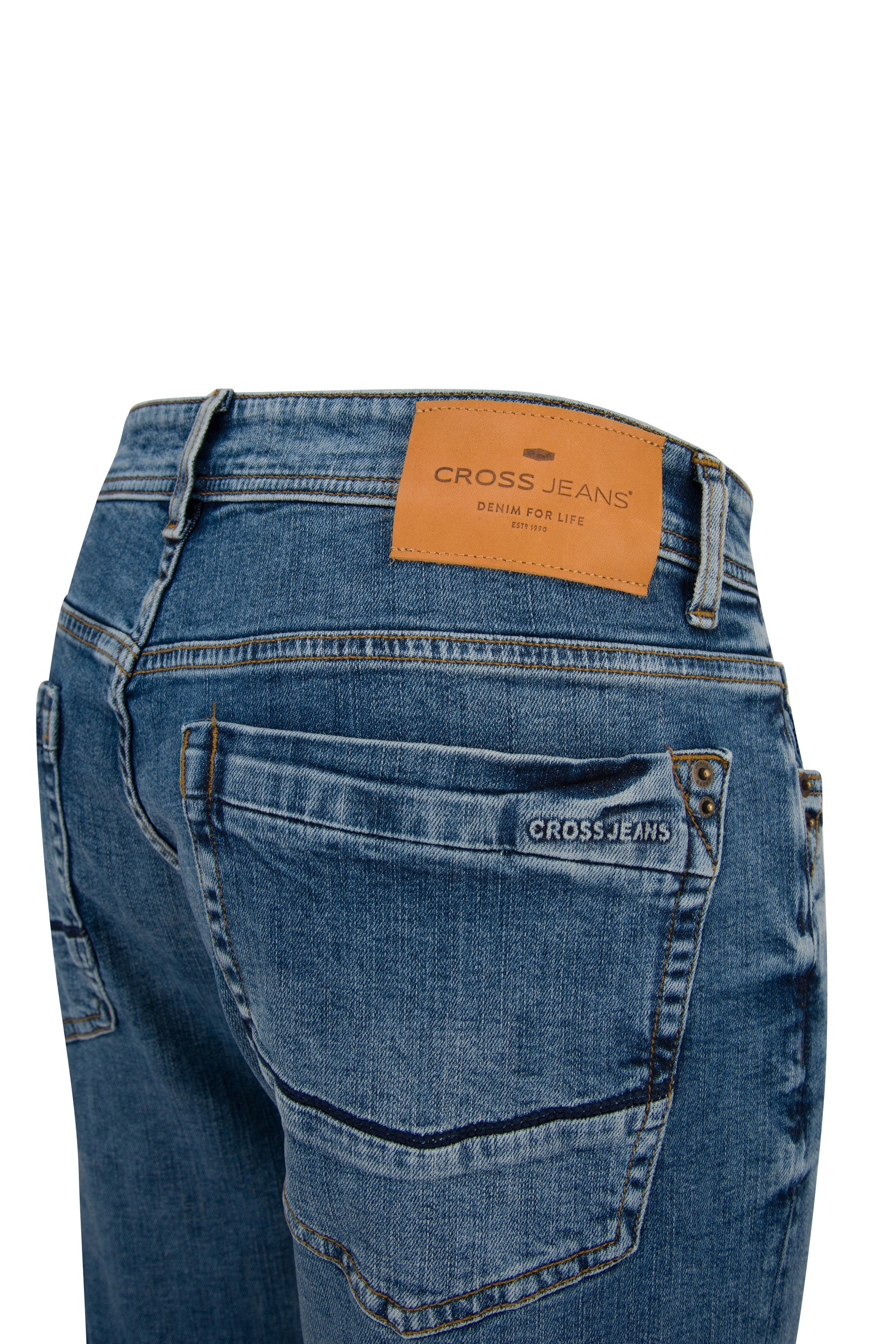 CROSS JEANS ANTONIO Jeans - Blue Nebula - E161-283 von Cross Jeans