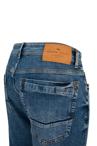 CROSS JEANS ANTONIO Jeans - Blue Nebula - E161-283