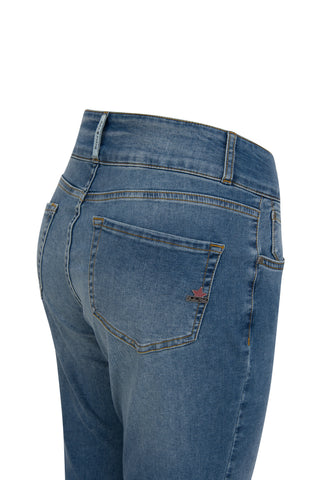 BUENA VISTA Tummyless Slim Hose - Washed Denim Sky - 2107 J5658 212.4205